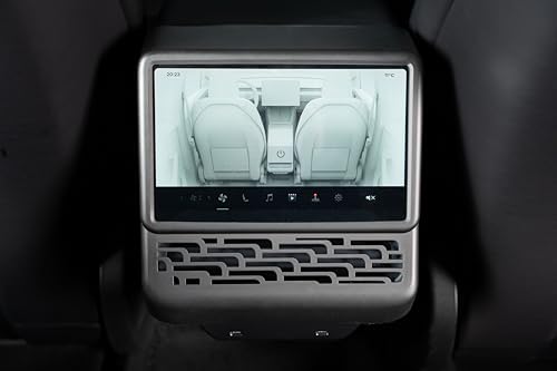 T Parts Model Y Juniper 2025+ Arka Ekran Koruyucu – Çizilmeye Dayanıklı Arka Dokunmatik Ekran Koruma, Kolay Montaj Çerçeveli