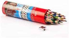 Castell Kuru Boya Kalemi, 36 Renk, Metal Tüpte