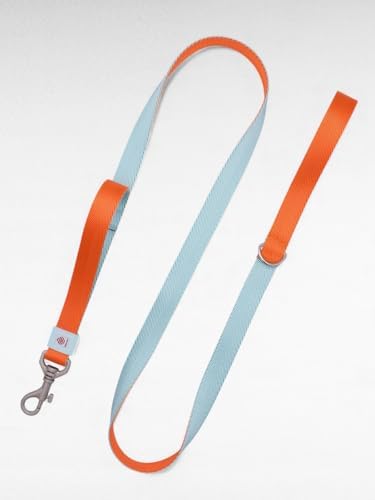 Genel Köpek Gezdirme Kayışı, Kırmızı/Pembe, Naylon, 150 cm, Ayarlanabilir, Büyük ve Orta Irk için Uygun, Toka Kapamalı