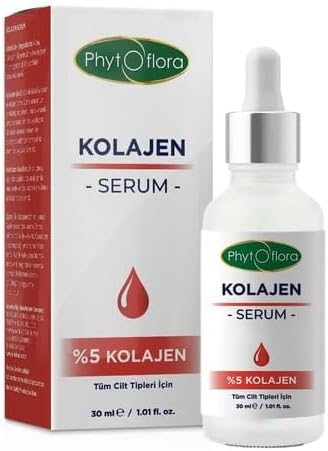 Alternative view of Phyto Flora%5 Kolajen Serumu - Sıkılaştırıcı ve Yaşlanma Karşıtı Yüz Bakım Serumu - 30 ml
