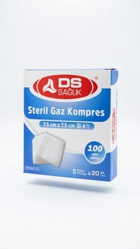Alternative view of DS Sağlık Steril Gaz Kompres, 7.5 x 7.5 cm, 100 Adet