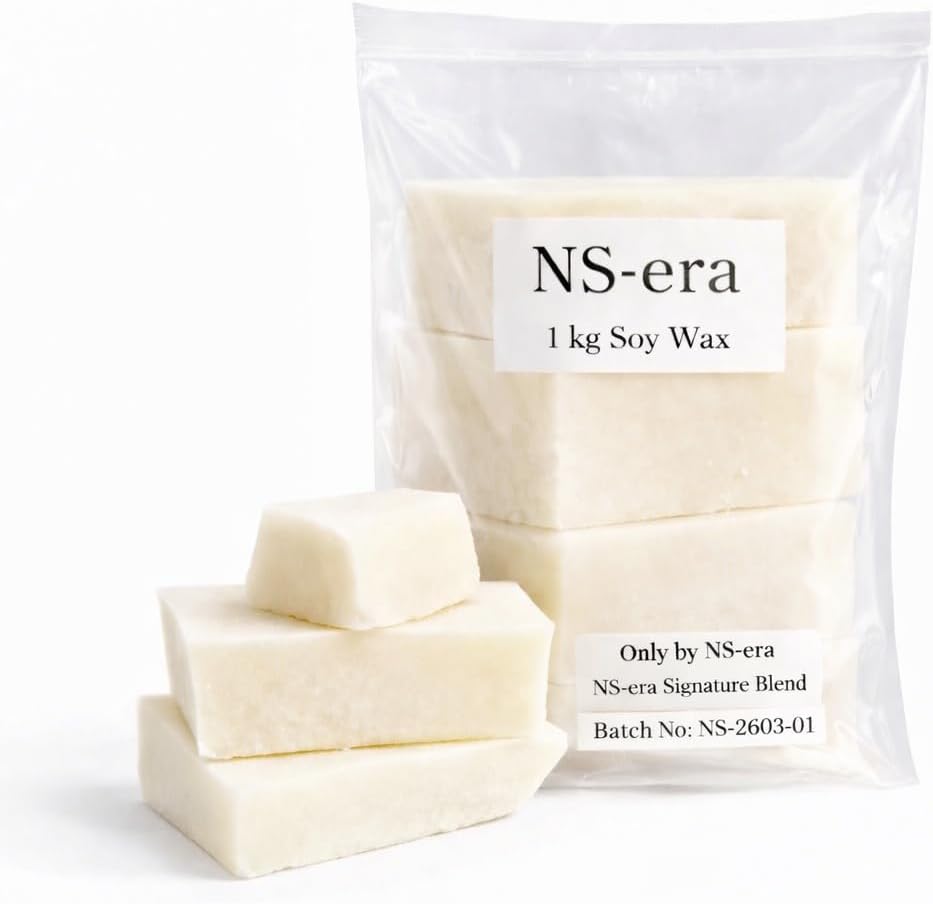 1 KG Krem Soya Parafini (Soya Wax) Doğal Mum Parafini