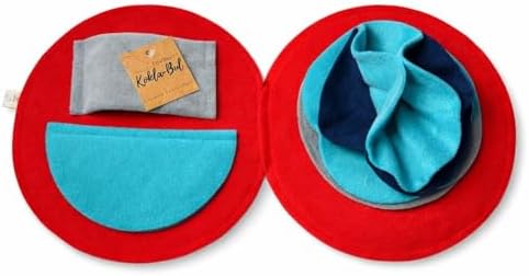 DUO Mini Koklama Matı – Küçük Irklar İçin Zeka Oyuncağı, Katlanabilir Snuffle Mat, İnteraktif Köpek Oyuncağı