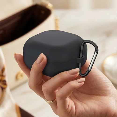 Alternative view of Galaxy Buds 4 Kılıf Askı Aparatlı Mat Silikon Siyah