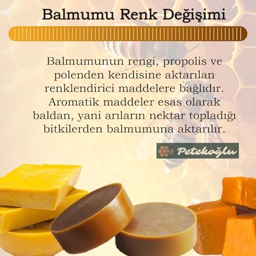 Saf 100 g – Doğal Katkısız Kesme – Kozmetik, Mum, Krem Yapımı için Raw Beeswax