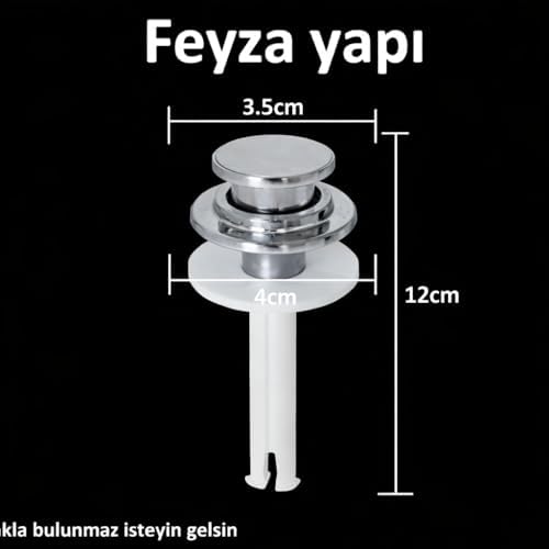 YAPI REZERVUAR İÇ TAKIM ÇEKME DÜĞMESİ ÇEKMELİ BUTON