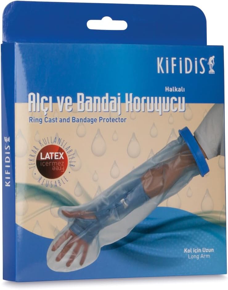 2101 Kifidis Halkalı Alçı ve Bandaj Koruyucu (Kol için Uzun)