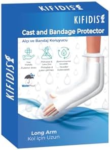 2251 Kifidis Silikon Girişli Alçı ve Bandaj Koruyucu (Kol için Uzun)
