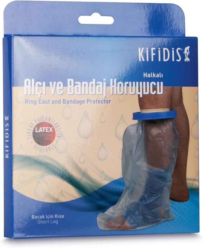 2103 Kifidis Halkalı Alçı ve Bandaj Koruyucu (Bacak için Kısa)