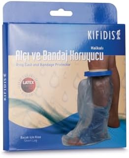 Alternative view of 2103 Kifidis Halkalı Alçı ve Bandaj Koruyucu (Bacak için Kısa)