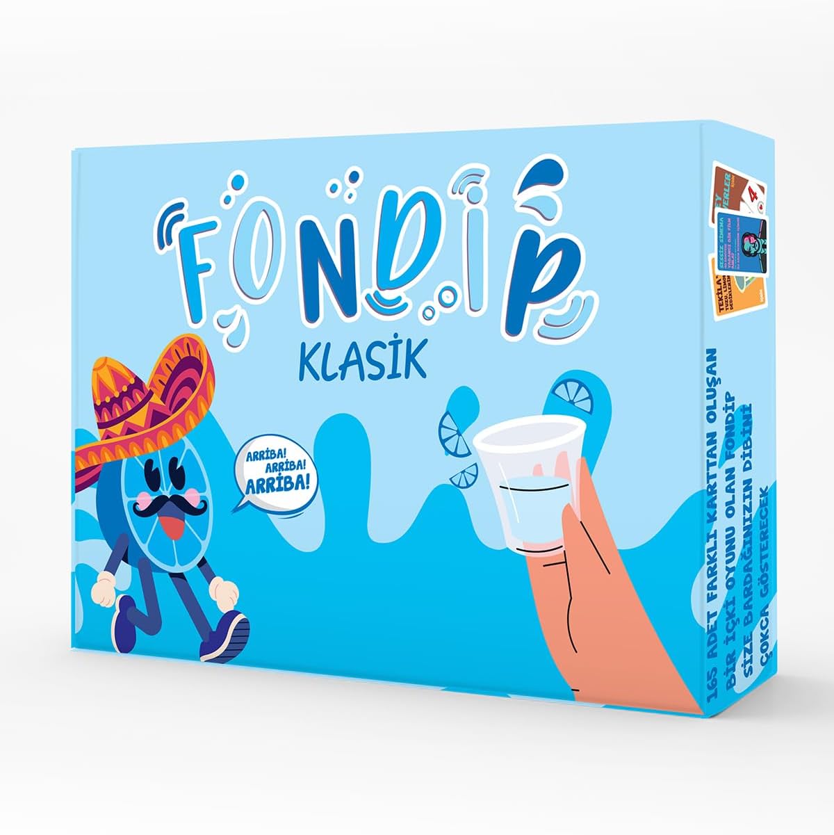 Alternative view of Fondip Klasik İçki Oyunu, 165 Kartlı, Yetişkinler için Eğlenceli Kart Oyunu, 18+