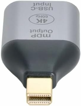 USB-C to Mini DisplayPort Adaptör 4K 60Hz Görüntü Aktarıcı Type-C to mDP Dönüştürücü Laptop Tablet Harici Monitör TV Projektör Bağlantı Aparatı Yüksek Çözünürlük Stabil Görüntü | ZR1219