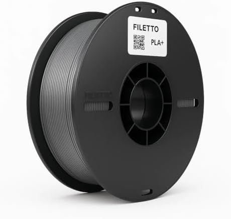 Filetto Pla+ Filament 1.75mm 1 Kg - Gri
