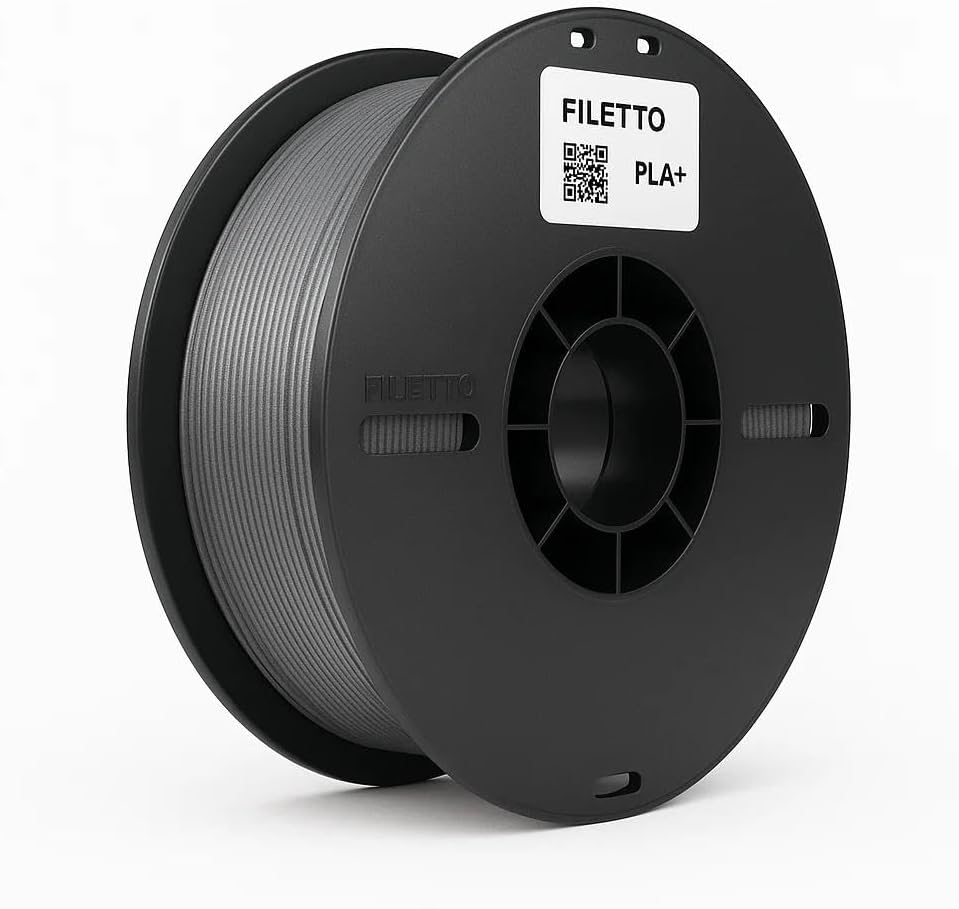 Alternative view of Filetto Pla+ Filament 1.75mm 1 Kg - Gri