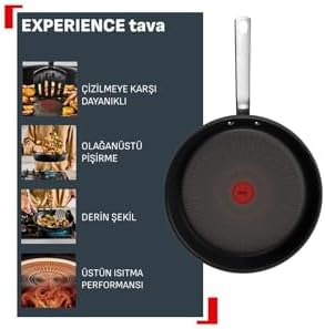 Alternative view of TEFAL Experience Fusion Core 9X Tava - 20 Cm