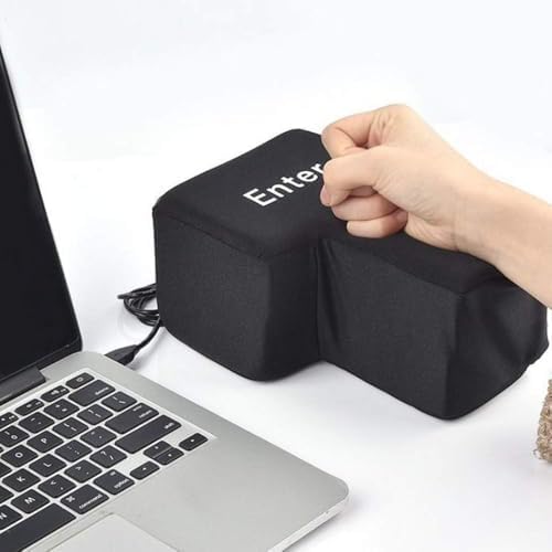 Alternative view of Enter Yastık Tuşu USB, Büyük Yastıklı Fiziksel Enter Butonu, PC & Laptop için Ergonomik Tasarım, Sadece Dokunmatik Değil, Atmak İçin Mükemmel, Siyah