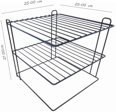 Alternative view of Büyük Boy 3 katlı Tabaklık Dolap Içi Düzenleyici Organizer Tezgah Banyo Tabak Bardak Düzenleme