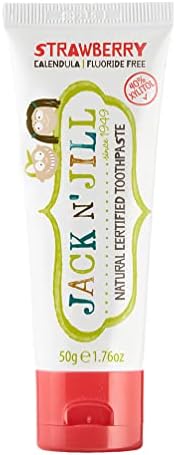N' Jıll N Jill Bebek Diş Fırçalama Seti (Silikon Diş Fırçası + Çilek Aromalı Macun 50G)