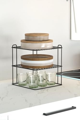Alternative view of 3 katlı Tabaklık Dolap Içi Düzenleyici Organizer Tezgah Banyo Tabak Bardak Düzenleme