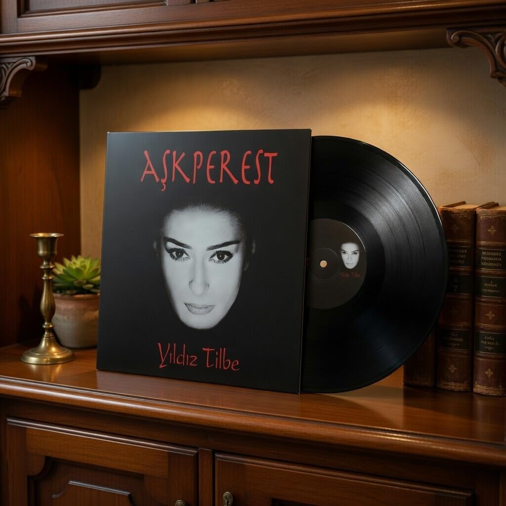 Yıldız Tilbe Aşkperest Plak 12 Parça Türkçe Pop Müzik Albümü