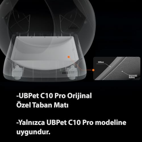 UBPet C10 Pro Akıllı Kedi Tuvaleti Silikon Taban Matı