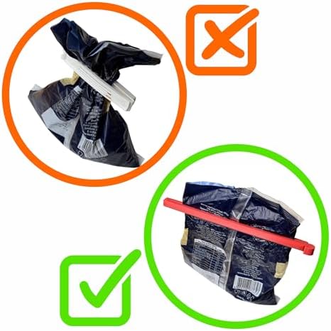 Alternative view of Ekstra Uzun Poşet Klipsi Ambalaj ve Torba Kapatma Aparatı Paket Mandalı 20cm Geniş Ağız 2 Adet