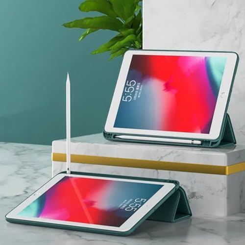 Alternative view of iPad Air 11 M4 için Kılıf A2902 11 inç (2026) Kalem Koyma Bölmeli, Stand Olan, Uyku Modlu Silikon Arka Yüzey Deri, Ergonomik Yapılı, Attractive Smart Cover Siyah