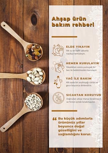 Zeytin Ağacı Ahşap Spatula 30 cm El Yapımı Doğal Tahta Kaşık Mutfak Servis