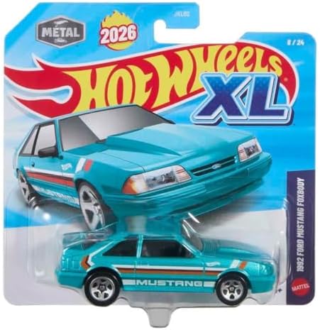 XL Diecast 1:43 1992 FORD MUSTANG FOXBODY JKL05-JKL02