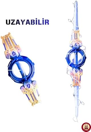 Alternative view of Oyuncak +14 Yaş Kıvılcım Efektli 360° Derece Dönen RGB 108 CM Kılıç Şarjlı Ses Efektli Işıklı Kılıcı