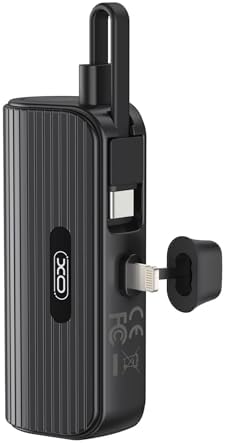 XO PR220(İP) 5000mAh Mini 20W PD Lightning Stantlı Dahili Type-C Kablolu Taşınabilir Powerbank