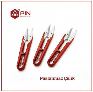 Plastik Saplı İplik Temizleme Makası/PIN-1423
