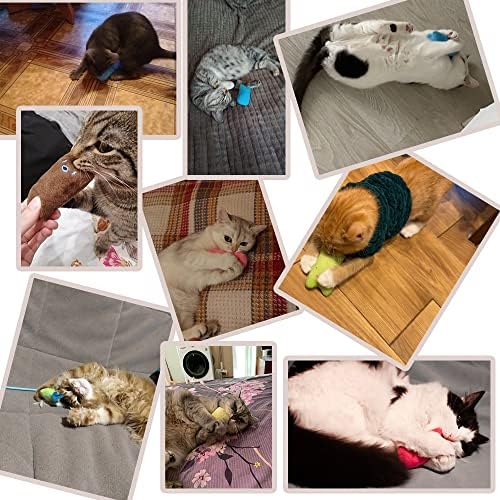 Alternative view of Catnip Kedi Oyuncağı Pembe – Sesli Peluş Kedi Oyuncak, Isırınca Ses Çıkaran Plush Cat Toy, Yumuşak Dayanıklı Mini Boy Kedi Oyuncağı, Kediler için Eğlenceli Oyuncak