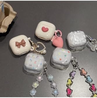 Alternative view of Galaxy Buds 4 Kılıf Transparan Kalp Pembe