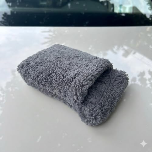 Alternative view of SOGUD 4 Parmak Cila Eldiveni Mikrofiber – Araba Pasta Cila Uygulama Pedi, Wax Pad, Ultra Emici, Çizmez Boya Koruma, Yıkanabilir Tekrar Kullanılabilir Parlatma Eldiveni