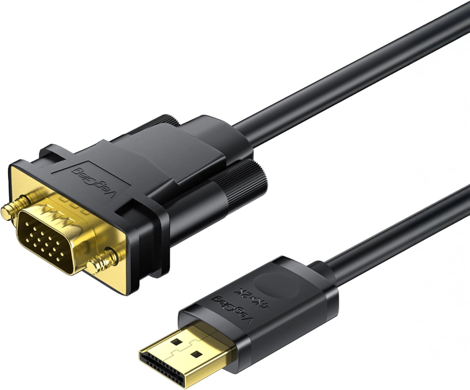 DisplayPort (DP) to VGA Full HD 60Hz Görüntü Video Aktarım Kablosu 1.5 Metre