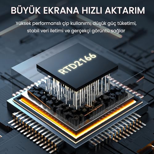 Alternative view of DisplayPort (DP) to VGA Full HD 60Hz Görüntü Video Aktarım Kablosu 1.5 Metre