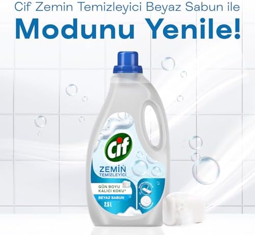 Alternative view of Cif Zemin Temizleyici Beyaz Sabun 2500 ml
