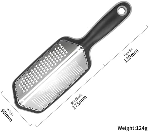 Alternative view of Çift Taraflı Rende, Paslanmaz Çelik Yapı, Eğimli Ergonomik Tasarımı ile Pratik Kullanım, Ev Ofis Restoran İçin Kullanıma Uygun Çok Amaçlı Paslanmaz Çelik Çikolata Limon Peynir Sarımsak El Rendesi