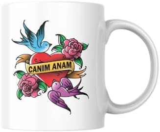 Alternative view of Canım Anam Baskılı Kupa Bardak Hediyelik Çay Kahve Kupası