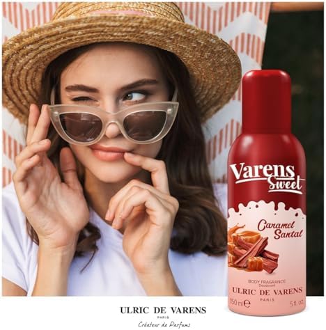Ulric De Varens Caramel Santal Body Fragrance Deodorant for 150 ml