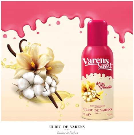 Alternative view of Ulric De Varens Musc Vanille Body Fragrance Deodorant for 150 ml