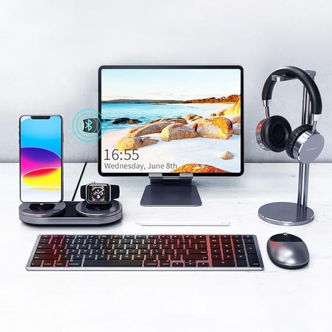 Exonix Bluetooth 5.3 Alıcı, Mini Dongle USB Adaptör, Win10 Tak Çalıştır, Çoklu Cihaz Bağlama Bluetooth 5.3 Alıcı