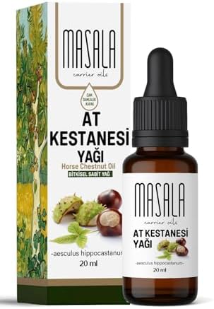 Alternative view of Masala At Kestanesi Yağı, 20 ml,%100 Saf ve Doğal