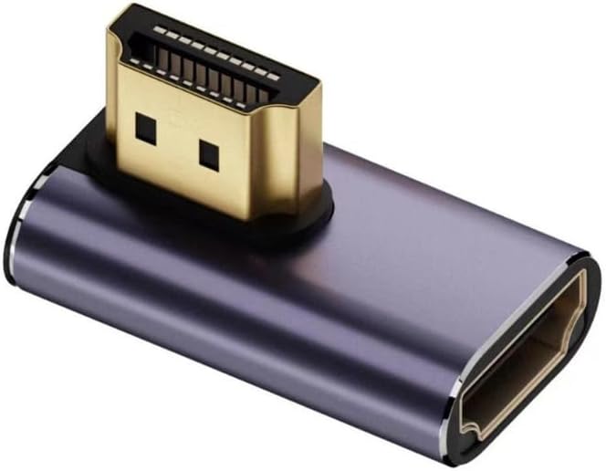 8K HDMI Adaptör – UHD 8K@60Hz Görüntü Aktarımı, Altın Kaplama Uç, Display, TV, Laptop, Projeksiyon ile Uyumlu, Dayanıklı Alüminyum Gövde OTGD