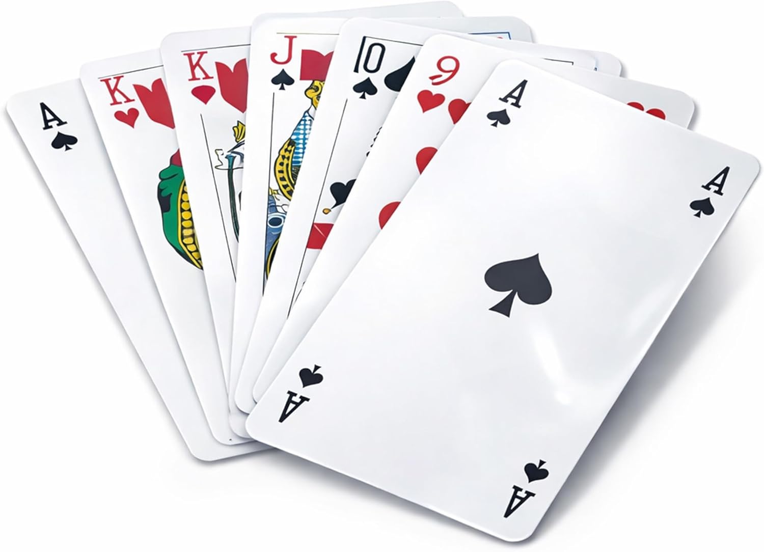 Star Serie%100 Plastik Oyun Kartı – Yıpranmaya Dayanıklı, Suya Dayanıklı, Profesyonel Kalitede İskambil Kağıdı – Poker, Briç, Batak İçin Uygun 2 Deste Kırmızı ve Mavi