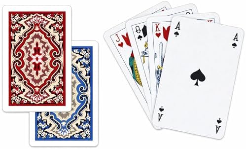 Alternative view of Star Serie%100 Plastik Oyun Kartı – Yıpranmaya Dayanıklı, Suya Dayanıklı, Profesyonel Kalitede İskambil Kağıdı – Poker, Briç, Batak İçin Uygun 2 Deste Kırmızı ve Mavi