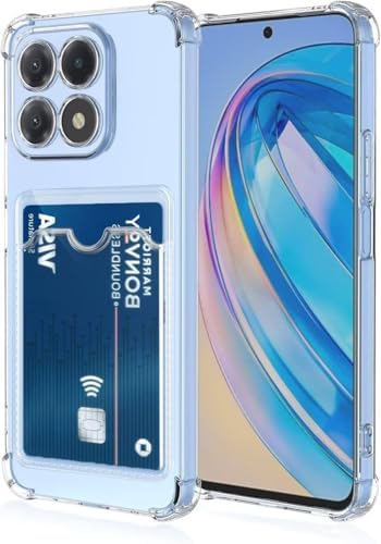 Alternative view of Mi 15t Pro İle Uyumlu Yüksek Kalite Özel Kartlıklı Şeffaf Telefon Kılıfı – Arka Cepli Cüzdanlı Silikon Koruyucu Kapak Darbe Emici Esnek TPU, Günlük Kullanıma Uygun SZR03