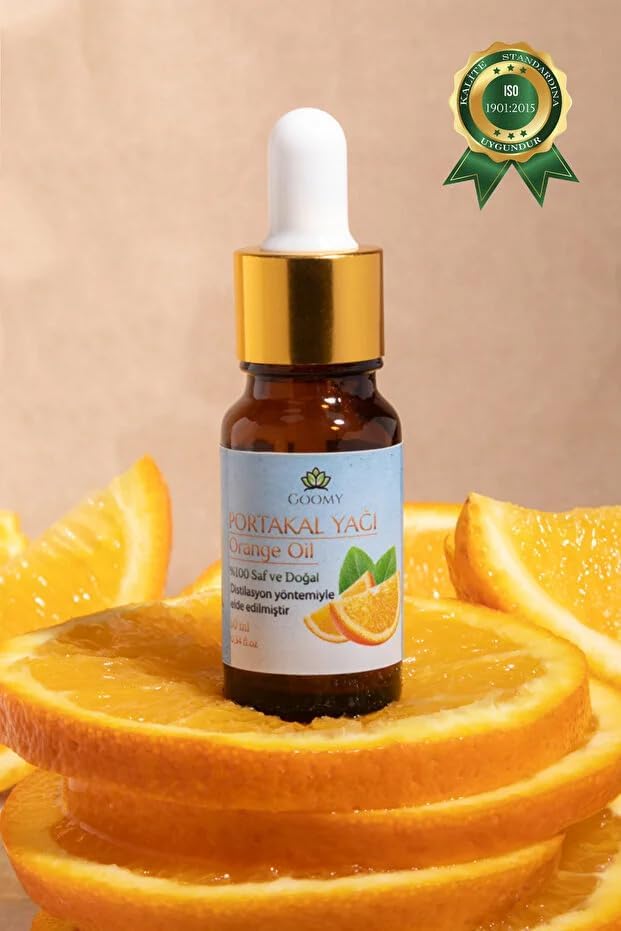 Gommy Portakal Yağı%100 Doğal Bitkisel Uçucu Yağ Orange Oil 10ml
