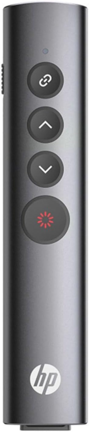 HP SS10pro Kablosuz Sunum Kumandası 2.4G USB Type-C Alıcı Laser Pointer Şarjlı Batarya Slayt Kontrol Presentation Clicker | SS10pro